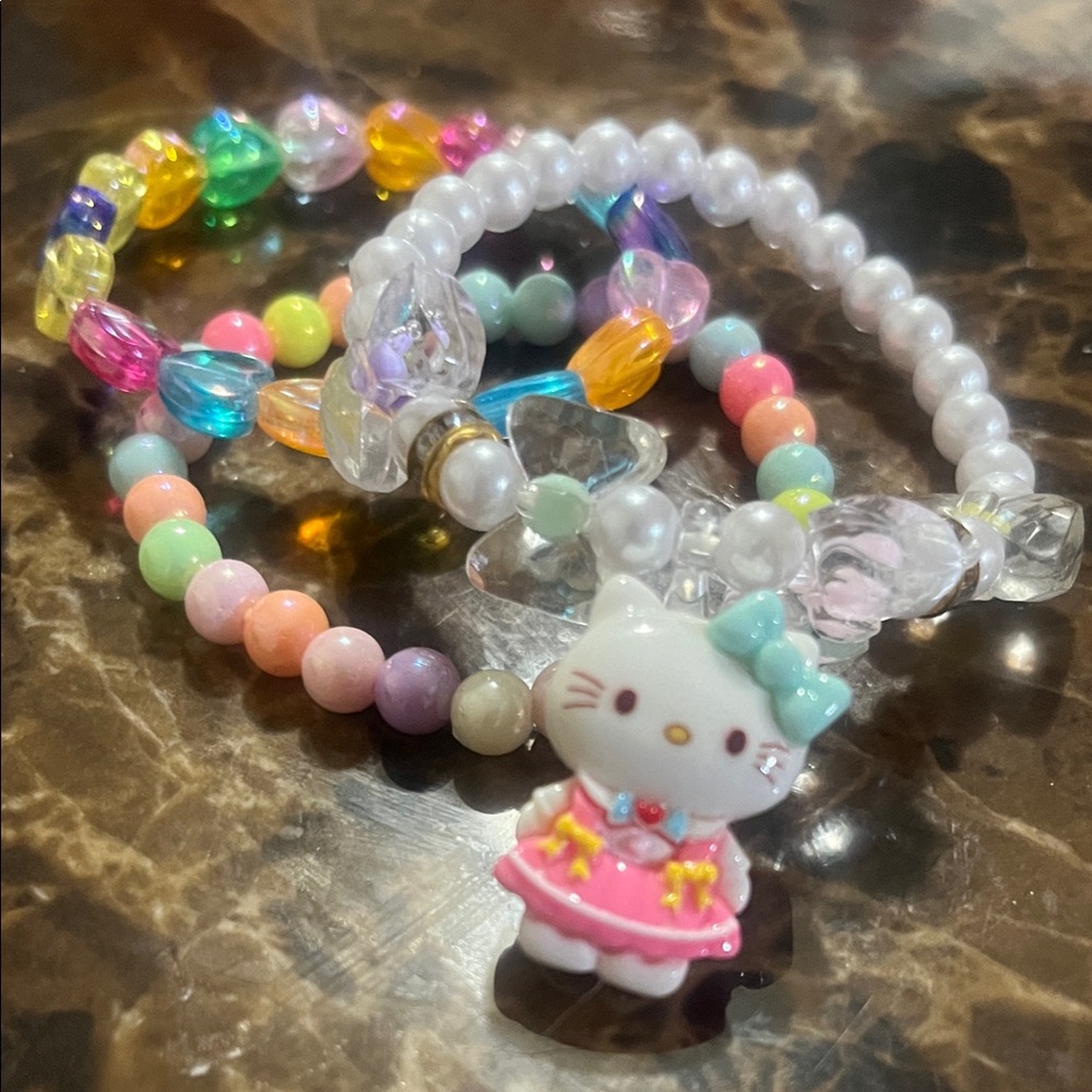 Hello kitty bracelet bundle